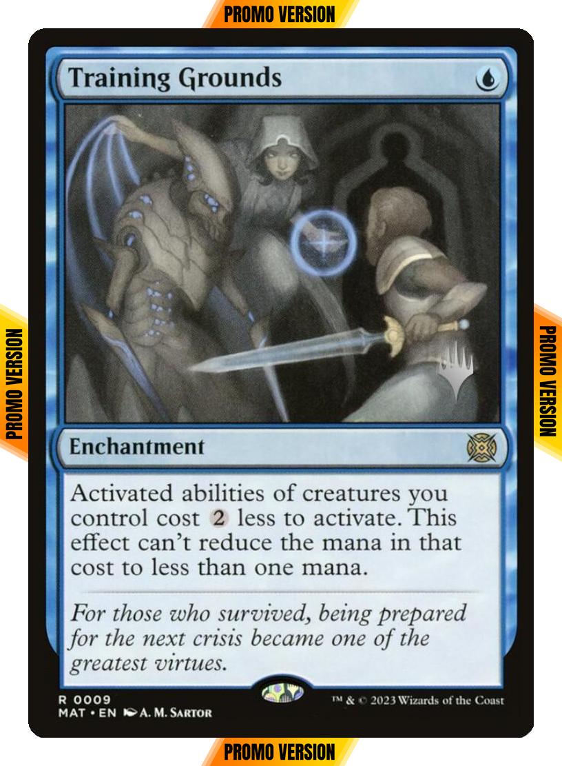 Training Grounds [9p] [Promo Pack] [March of the Machine: The Aftermath: Promos] [Non-Foil]