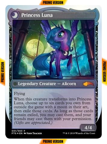 Nightmare Moon // Princess Luna [1] [Ponies: The Galloping] [Foil]