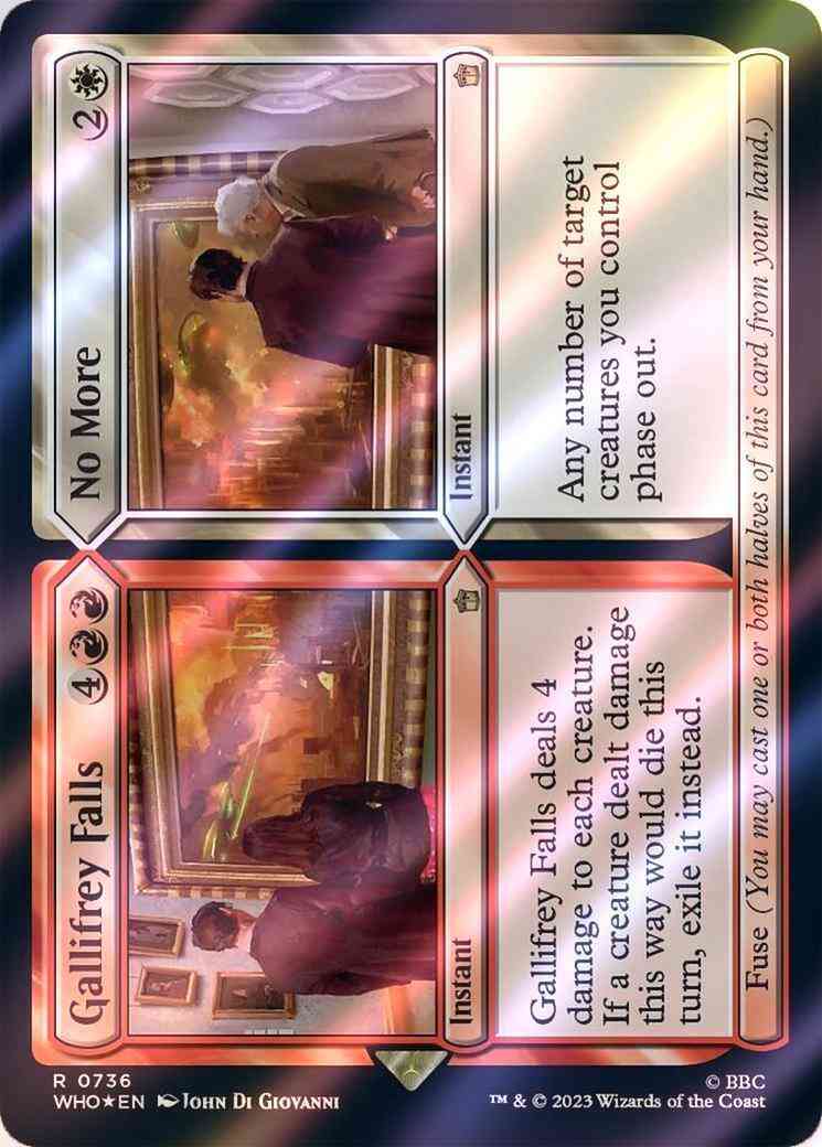 Gallifrey Falls // No More [736] [Universes Beyond: Doctor Who] [Surge Foil]