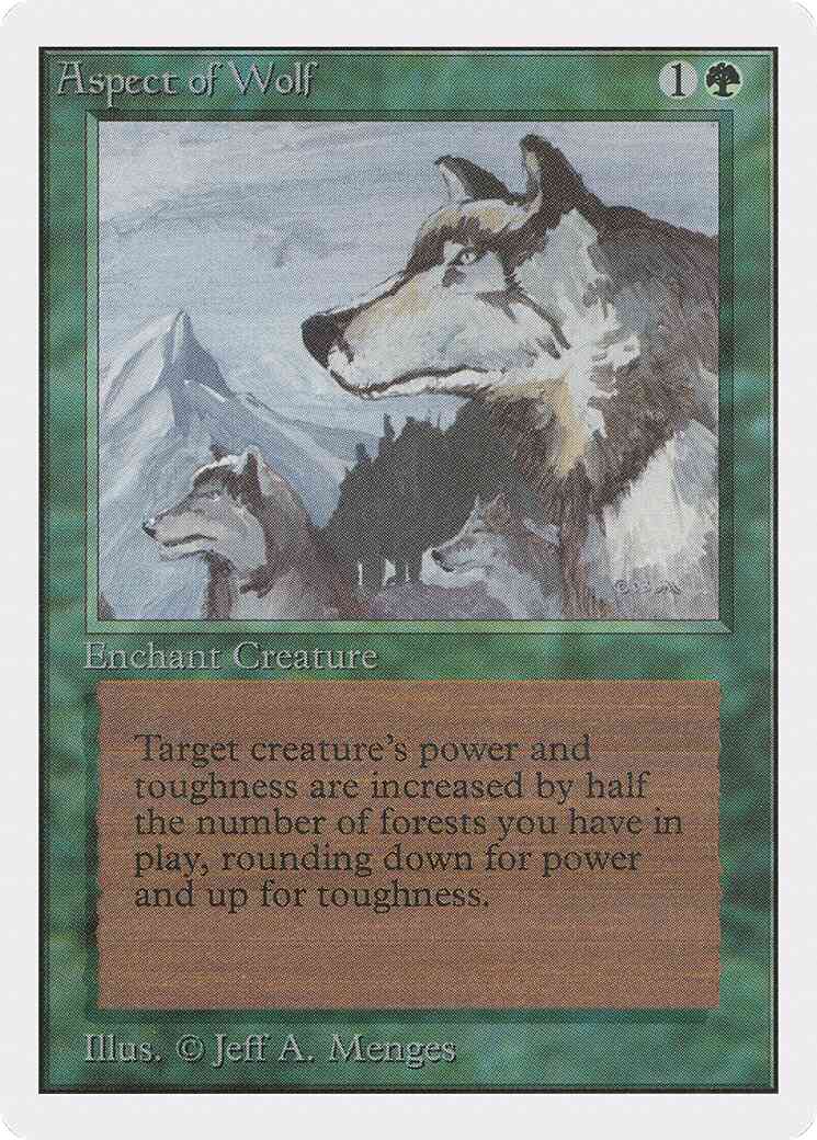 Aspect of Wolf [185] [Unlimited] [Non-Foil]