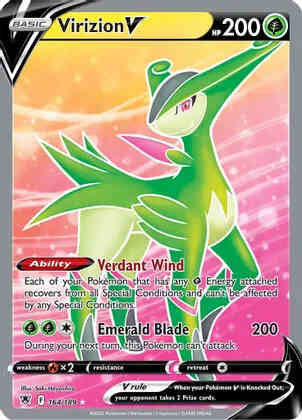 Virizion V - 164/189 - Rare Ultra [swsh10-164] [Ultra]