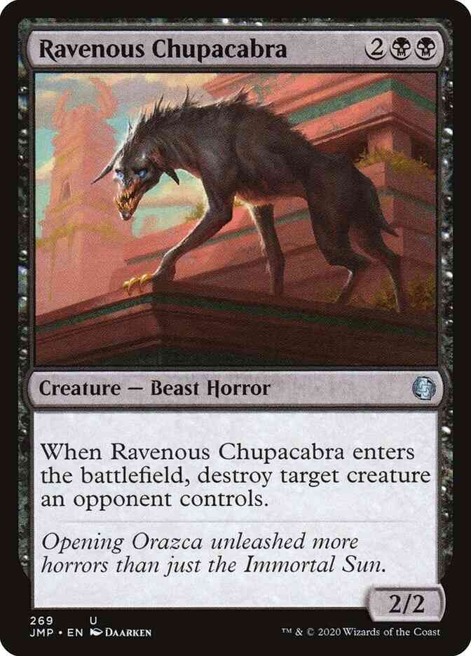 Ravenous Chupacabra [269] [Jumpstart] [Non-Foil]