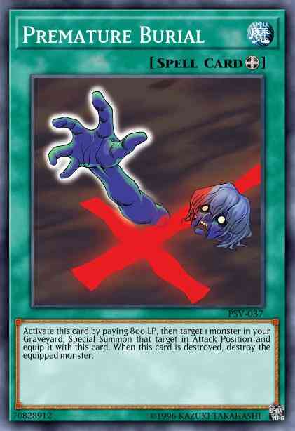 Premature Burial - SD1-EN013 - Common - 1st Edition