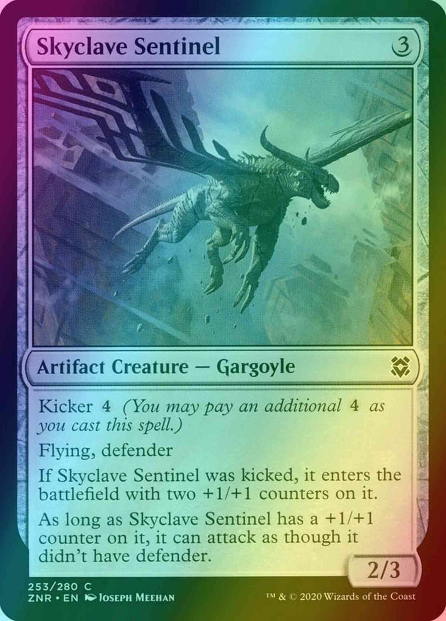 Skyclave Sentinel [253] [Zendikar Rising] [Foil]