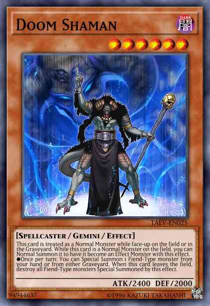 Doom Shaman - TAEV-EN025 - Ultimate Rare - 1st Edition