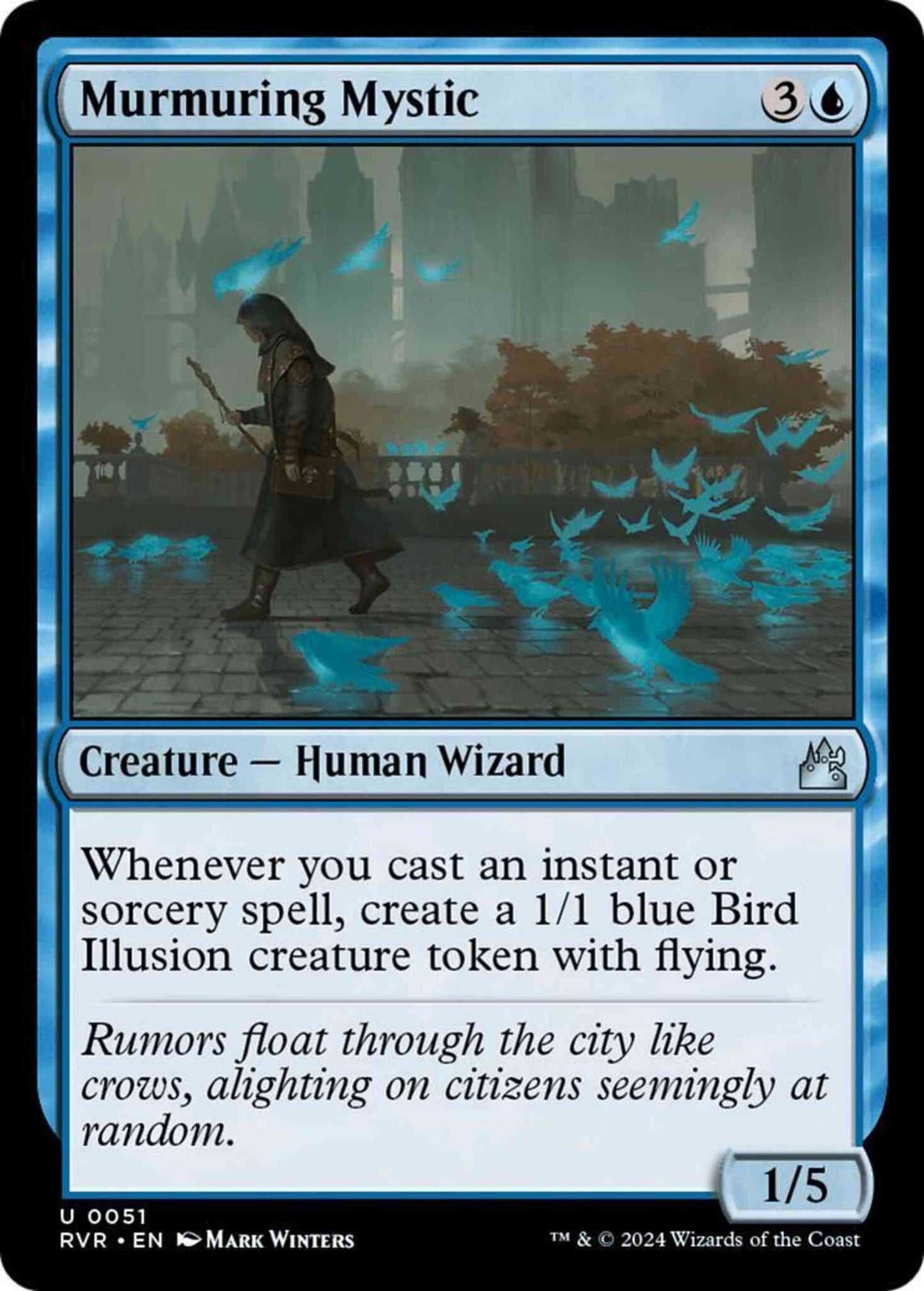 Murmuring Mystic [51] [Ravnica Remastered] [Non-Foil]