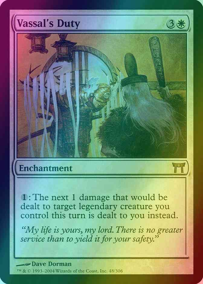 Vassal's Duty [48] [Champions of Kamigawa] [Foil]