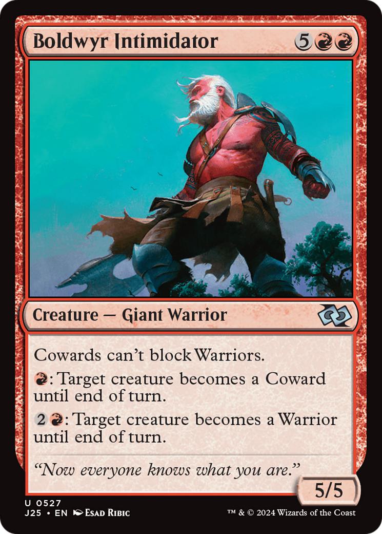 Boldwyr Intimidator [527] [Foundations: Jumpstart] [Non-Foil]
