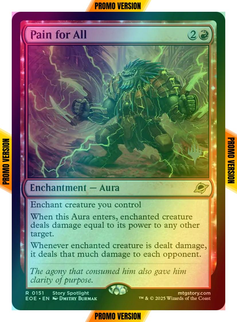 Pain for All [151p] [Promo Pack] [Edge of Eternities: Promos] [Foil]