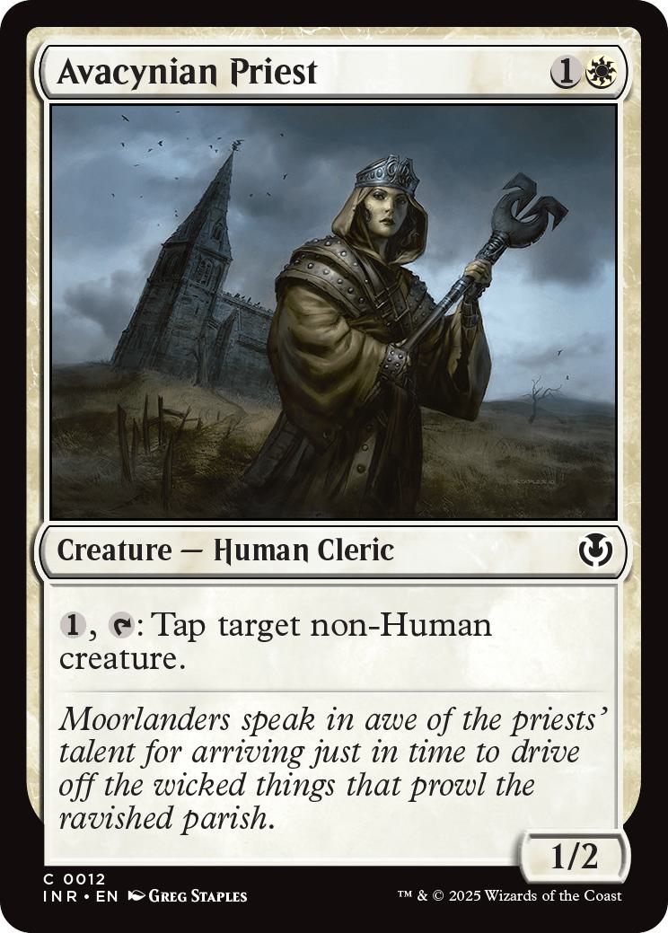 Avacynian Priest [12] [Innistrad Remastered] [Non-Foil]