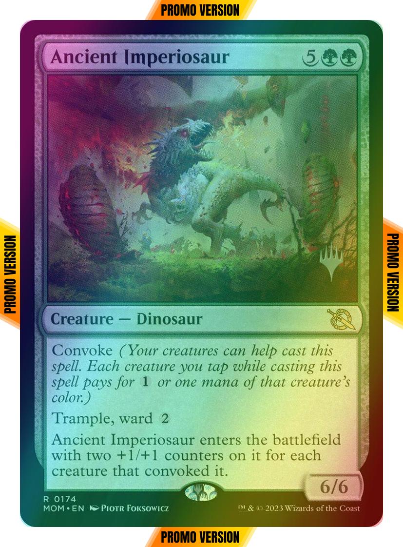 Ancient Imperiosaur [174p] [Promo Pack] [March of the Machine: Promos] [Foil]