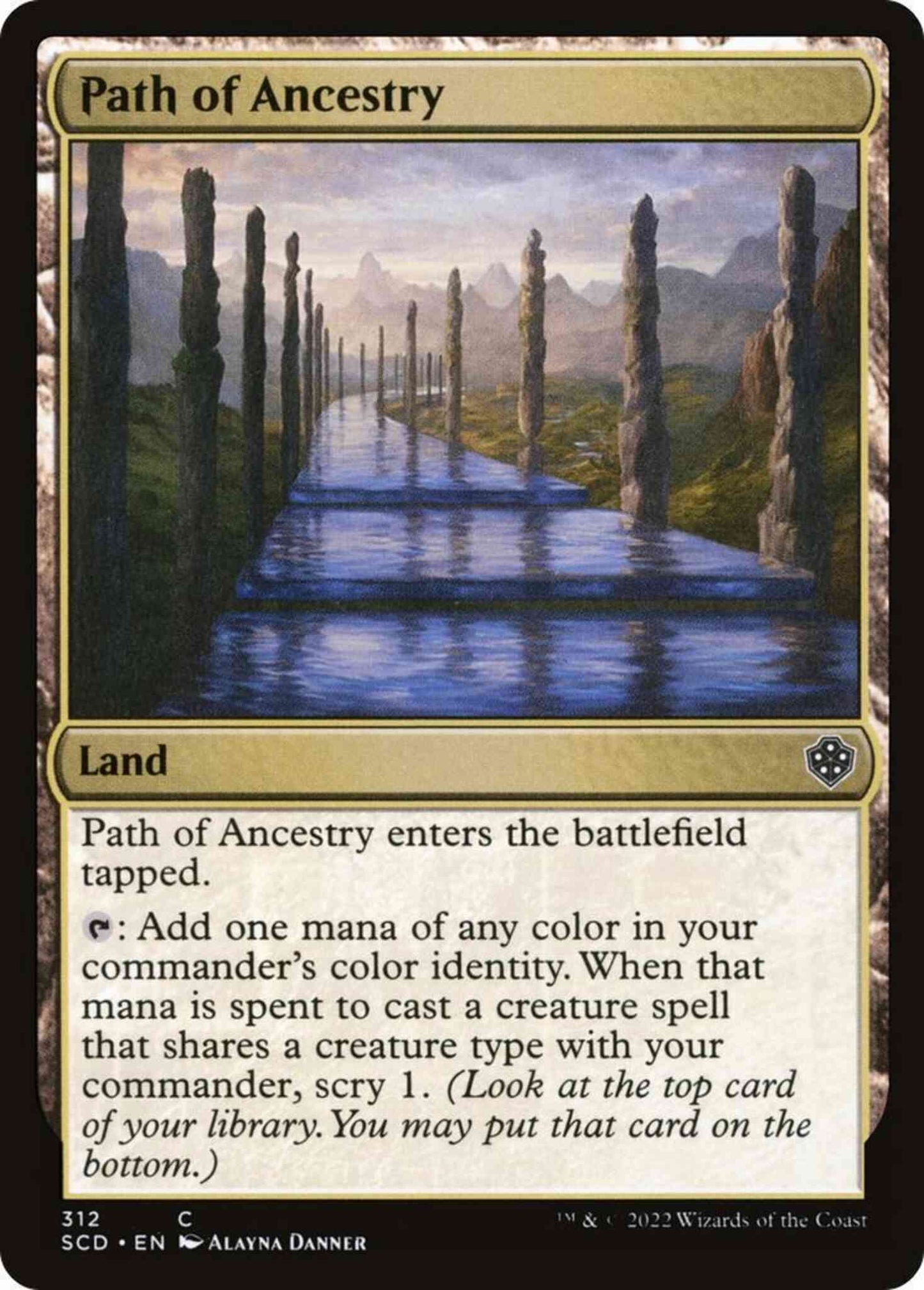 Path of Ancestry [312] [Starter Commander Decks] [Non-Foil]