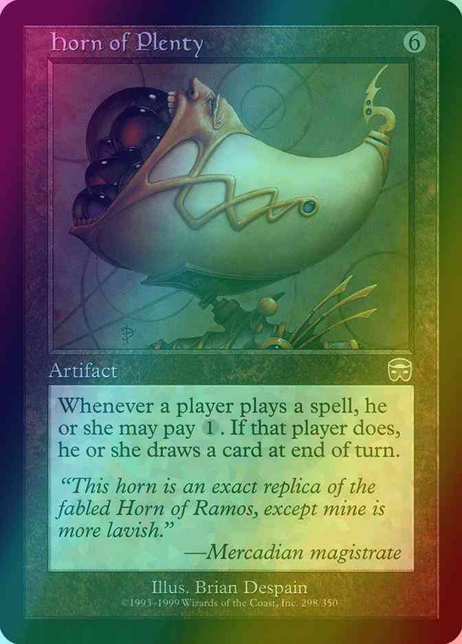 Horn of Plenty [298] [Mercadian Masques] [Foil]