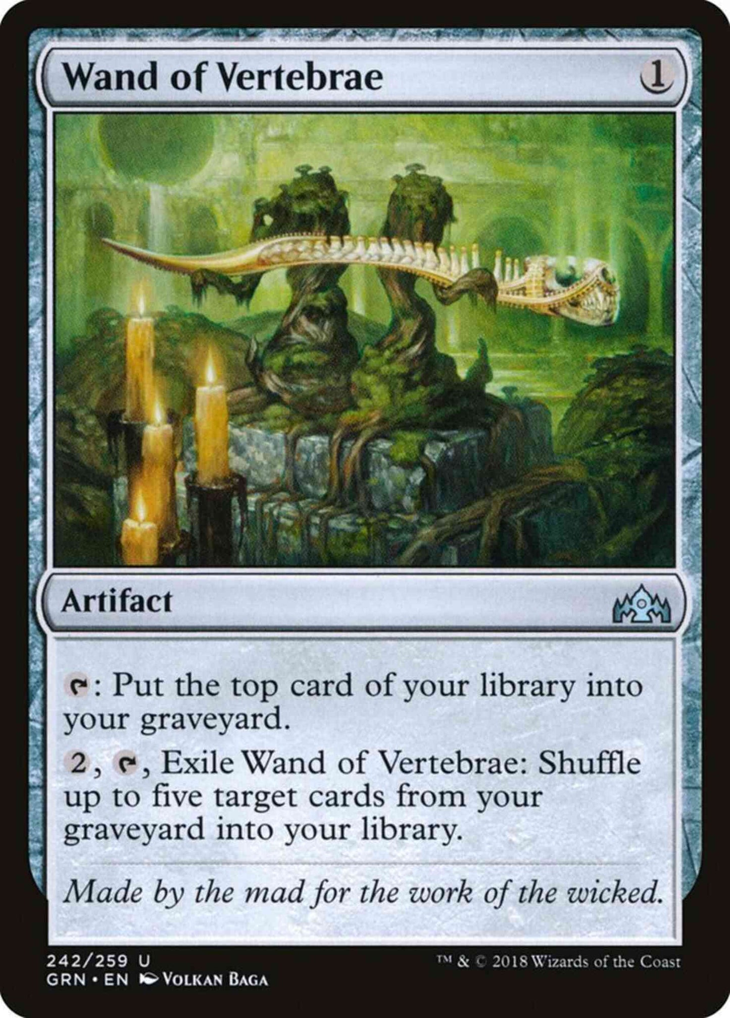 Wand of Vertebrae [242] [Guilds of Ravnica] [Non-Foil]