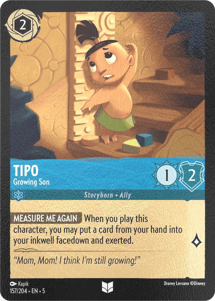 Tipo - Growing Son - 157/204 [Shimmering Skies] [Cold Foil]