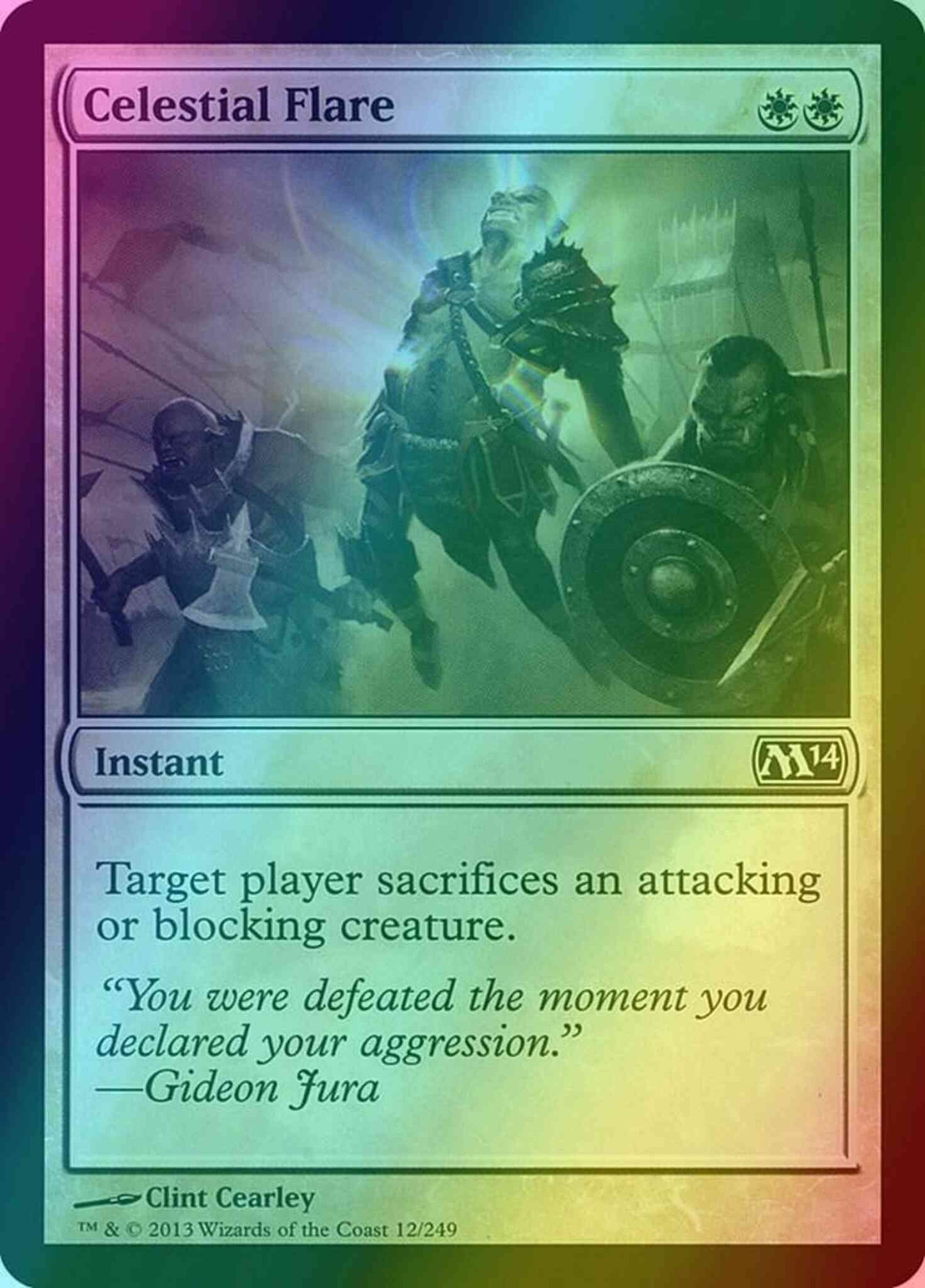 Celestial Flare [12] [Magic 2014] [Foil]