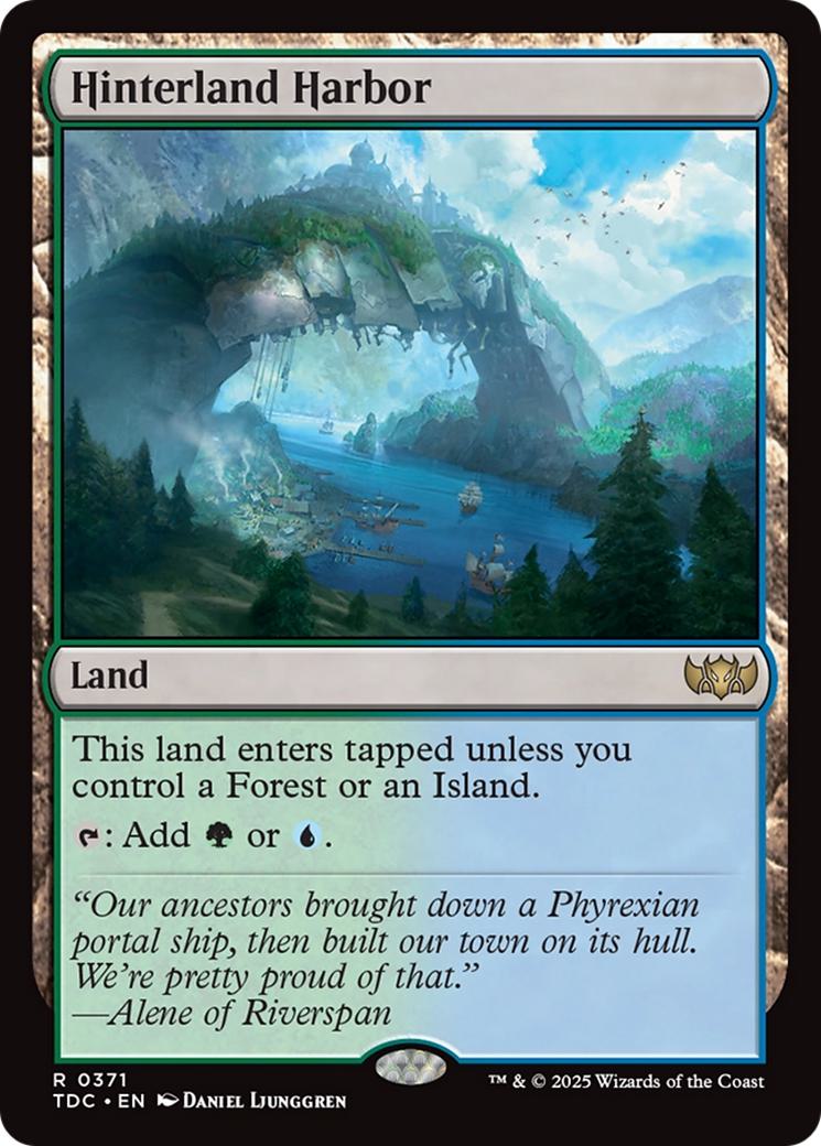 Hinterland Harbor [371] [Tarkir: Dragonstorm: Commander] [Non-Foil]