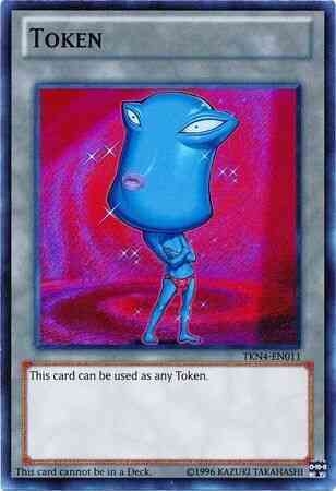 Token - Ojama - Blue - TKN4-EN011 - Super Rare - Unlimited