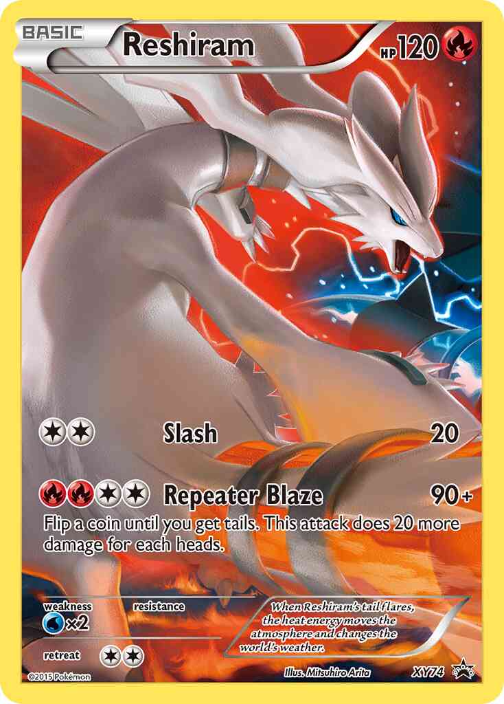 Reshiram - XY74 - Promo [xyp-XY74] [Holo]