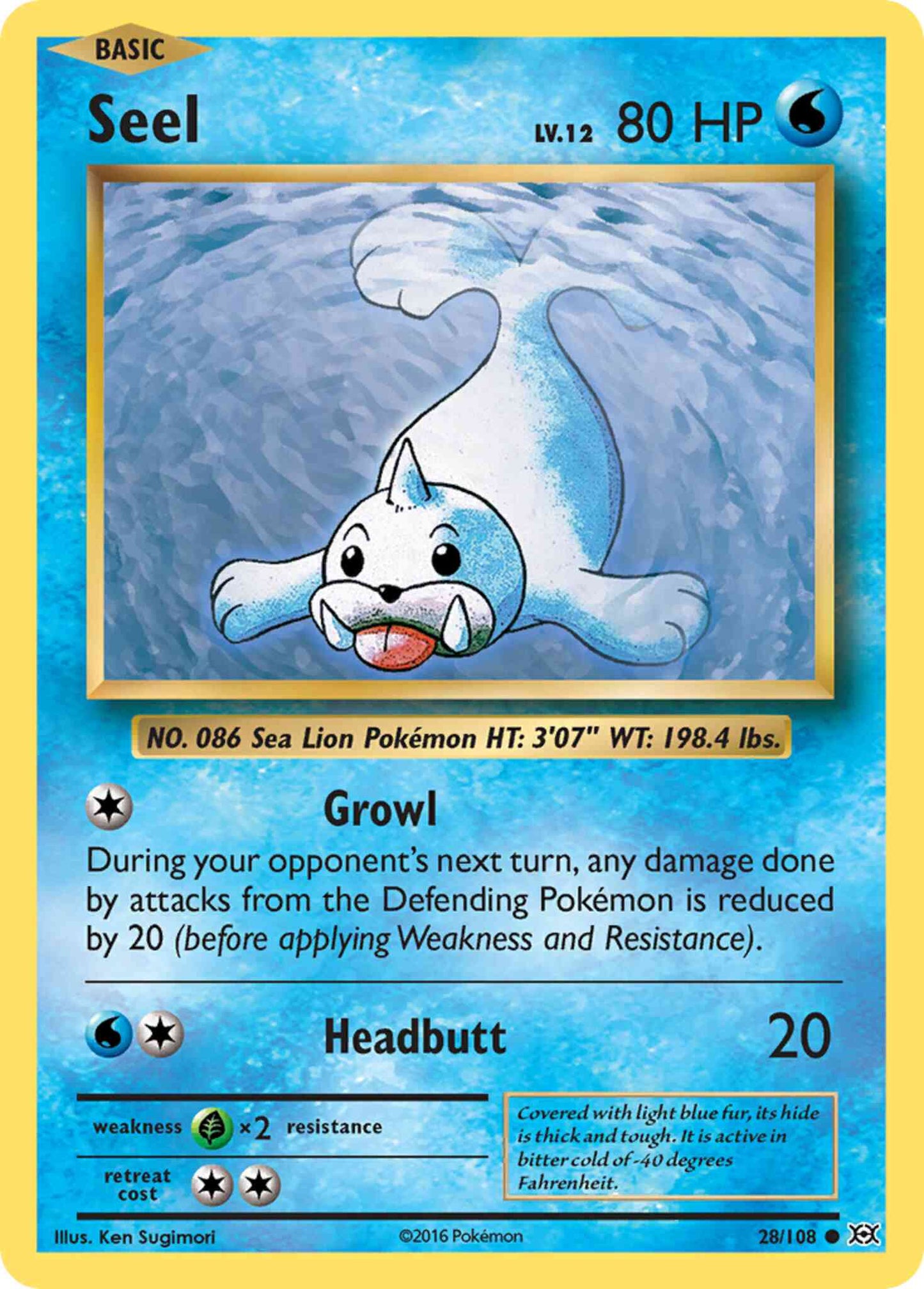 Seel - 28/108 - Common [xy12-28] [Non-Holo]