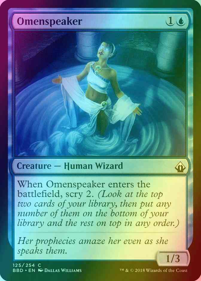 Omenspeaker [125] [Battlebond] [Foil]