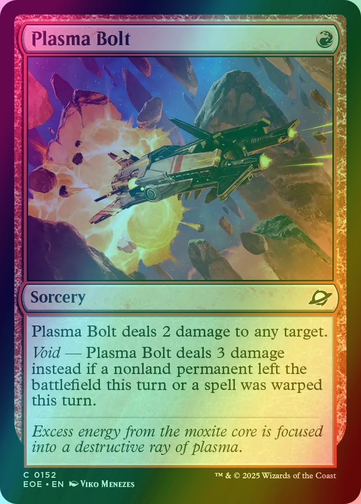 Plasma Bolt [152] [Edge of Eternities] [Foil]