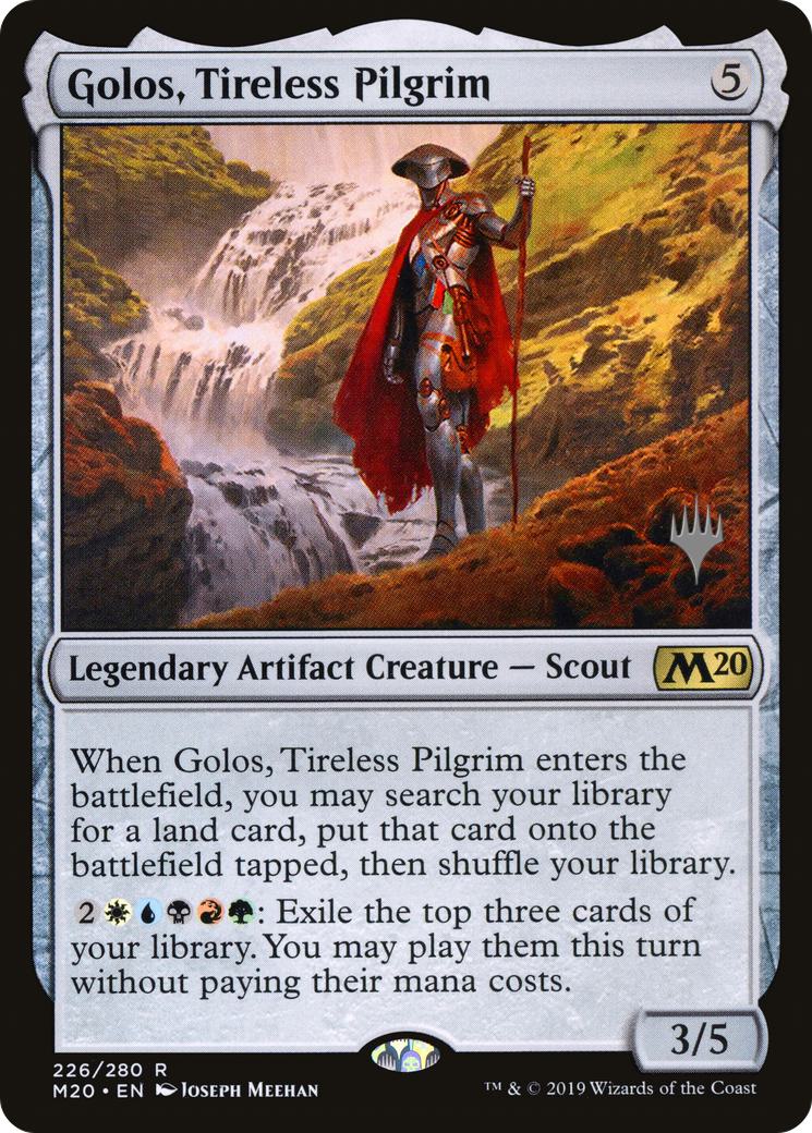 Golos, Tireless Pilgrim [226p] [Promo Pack] [Core Set 2020 Promos] [Non-Foil]