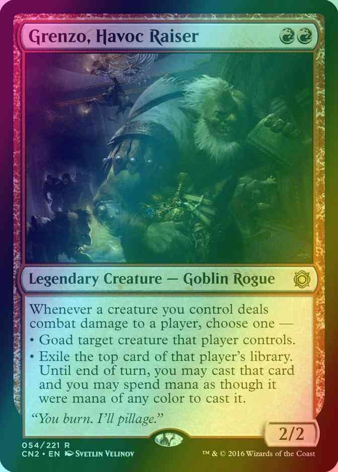 Grenzo, Havoc Raiser [54] [Conspiracy Take The Crown] [Foil]