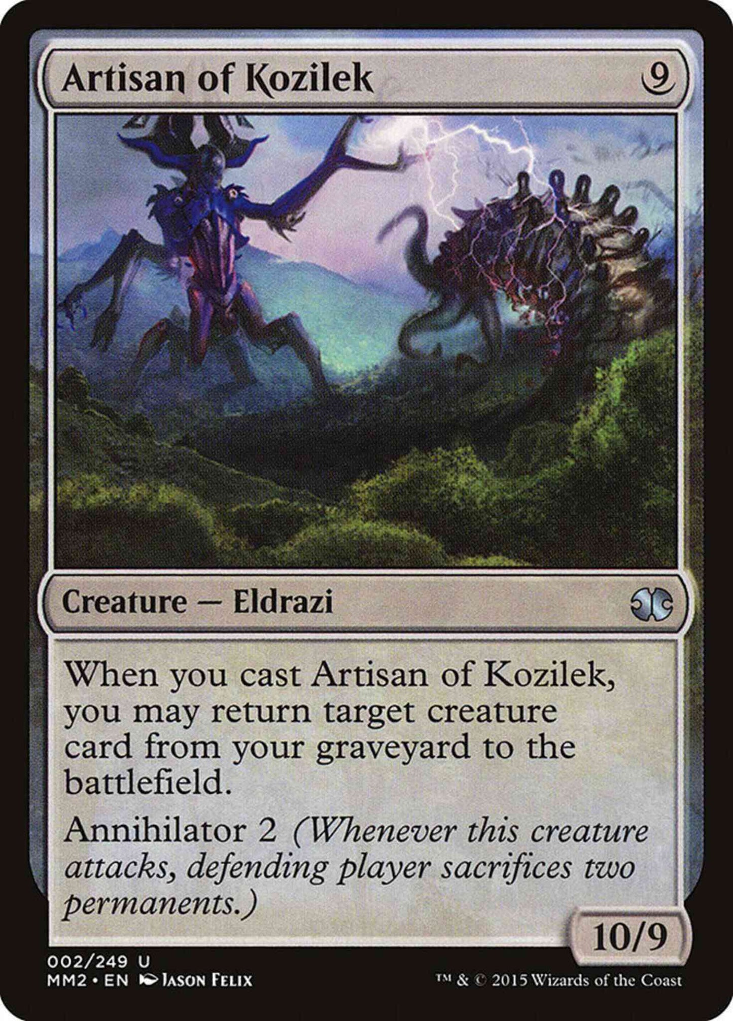 Artisan of Kozilek [Modern Masters 2015] [Non-Foil]