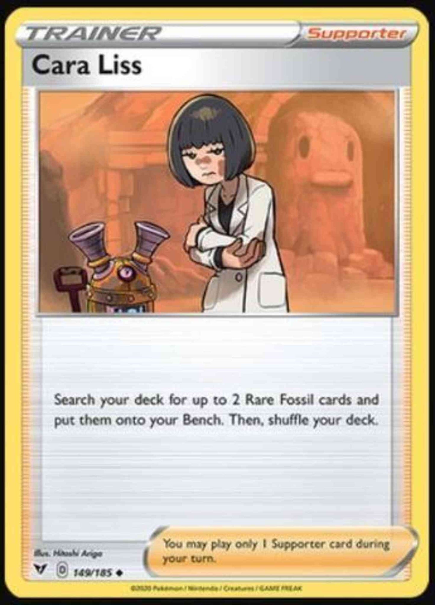 Cara Liss - 149/185 - Uncommon [swsh4-149] [Non-Holo]