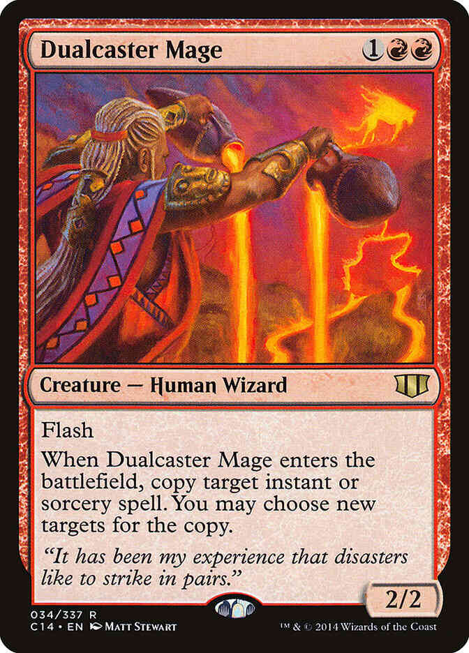 Dualcaster Mage [34] [Commander 2014] [Non-Foil]