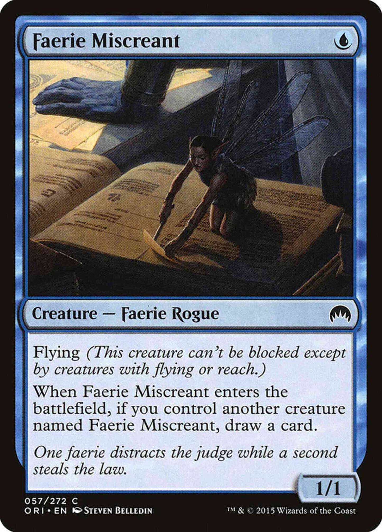 Faerie Miscreant [57] [Magic Origins] [Non-Foil]