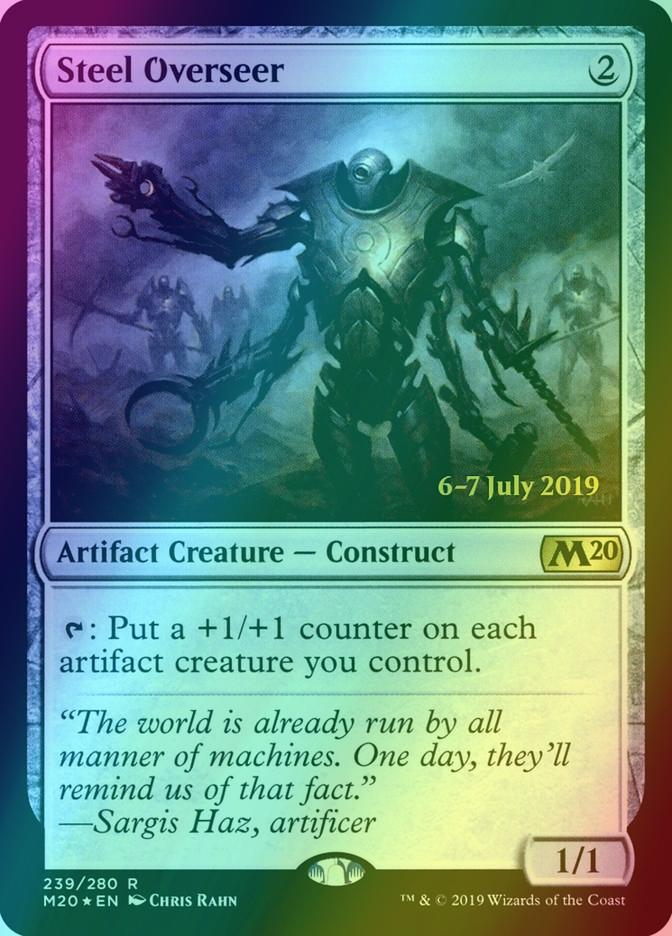 Steel Overseer [239s] [Core Set 2020 Promos] [Foil]