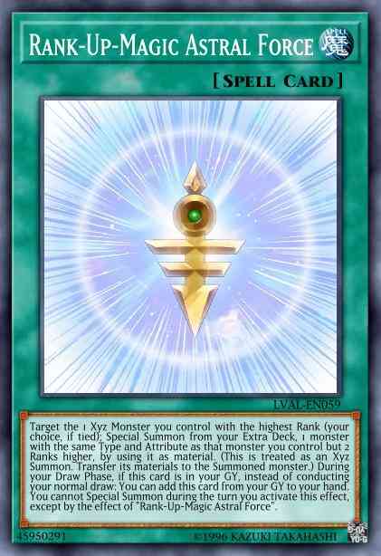 Rank-Up-Magic Astral Force - LVAL-EN059 - Ultra Rare - Unlimited