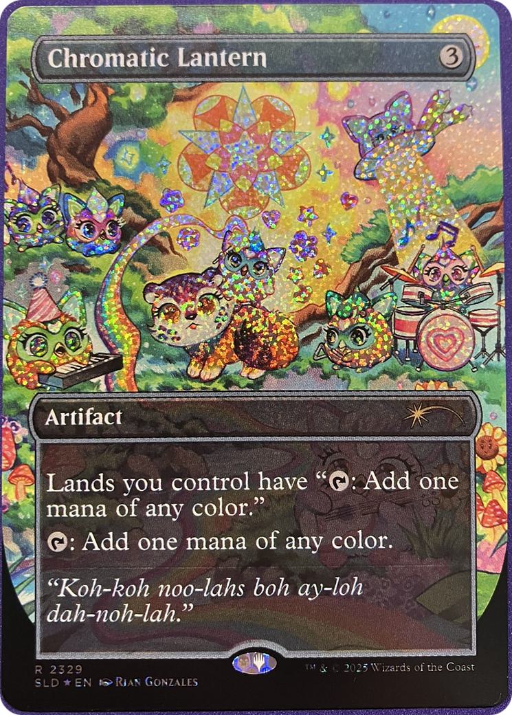Chromatic Lantern [2329] [Borderless] [Furby: Doo-ay Noo-lah] [Secret Lair Drop] [Confetti Foil]