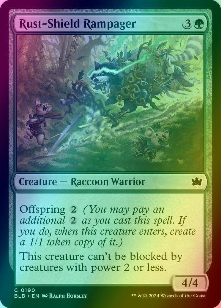Rust-Shield Rampager [190] [Bloomburrow] [Foil]