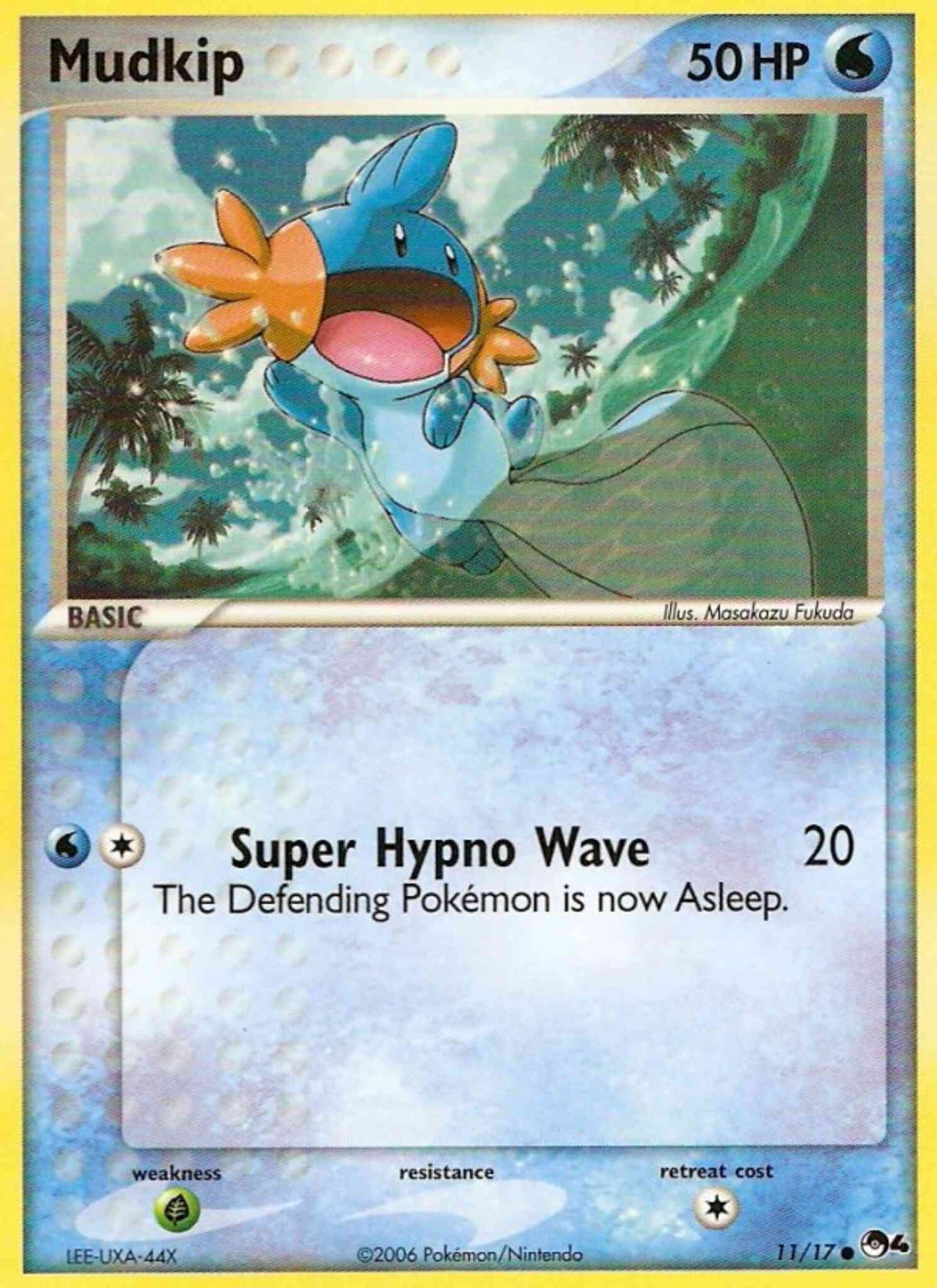 Mudkip - 11/17 - Common [pop4-11] [Holo]