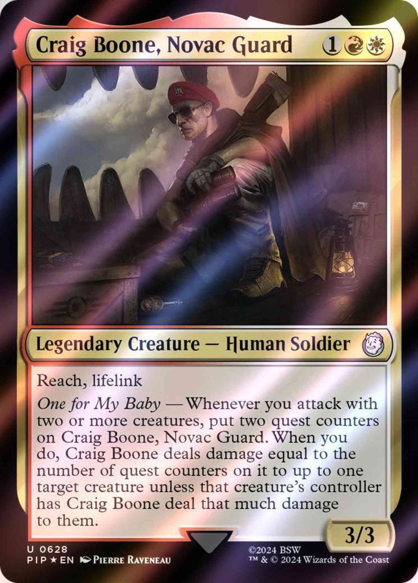 Craig Boone, Novac Guard [628] [Fallout] [Surge Foil]