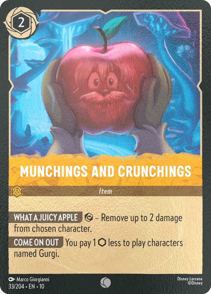 Munchings and Crunchings - 33/204 [Whispers in the Well] [Cold Foil]