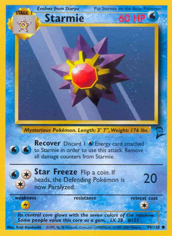 Starmie - 94/130 - Common [base4-94] [Non-Holo]