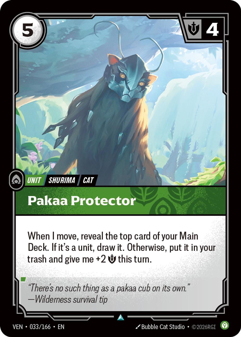 Pakaa Protector - 033/166 [Vendetta] [Non-Foil]