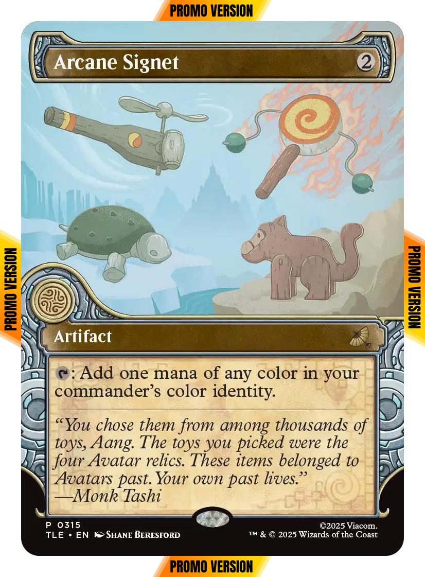 Arcane Signet [315] [Elemental Frame] [Avatar: The Last Airbender Eternal] [Non-Foil]