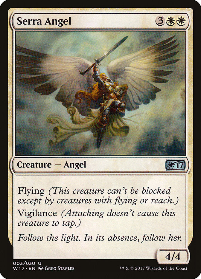 Serra Angel [3] [Welcome Deck 2017] [Non-Foil]