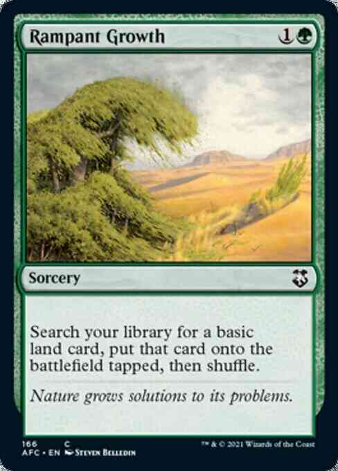 Rampant Growth [166] [Adventures in the Forgotten Realms Commander] [Non-Foil]