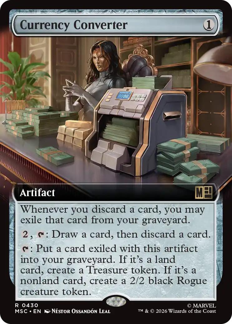 Currency Converter [430] [Extended Art] [Marvel Super Heroes: Commander] [Non-Foil]