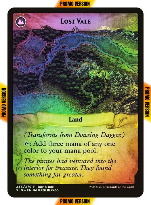 Dowsing Dagger // Lost Vale [235] [XLN Treasure Chest] [Foil]