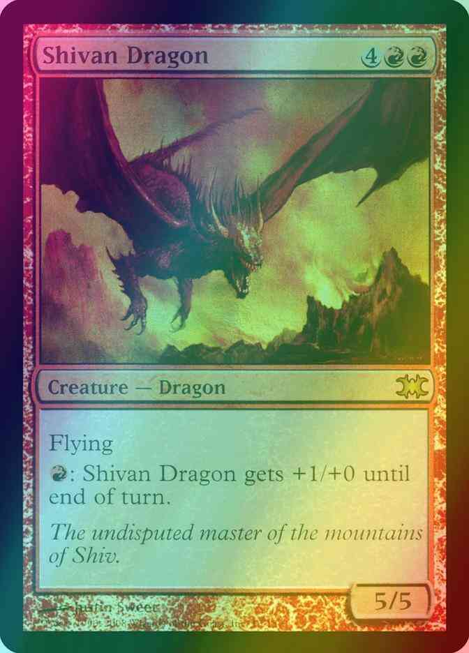Shivan Dragon [13] [From the Vault: Dragons] [Foil]