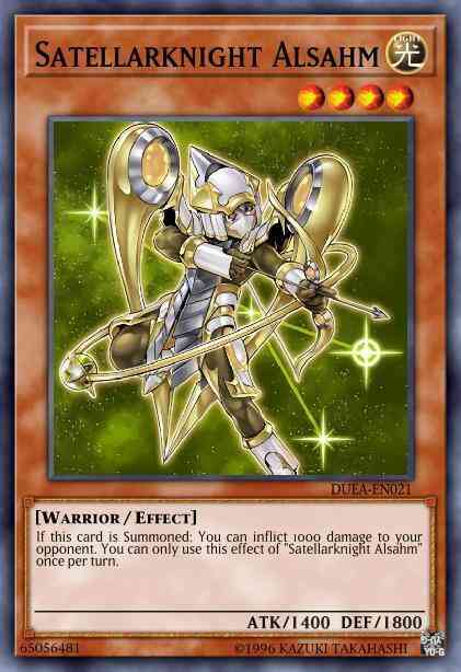 Satellarknight Alsahm - DUEA-EN021 - Super Rare - 1st Edition
