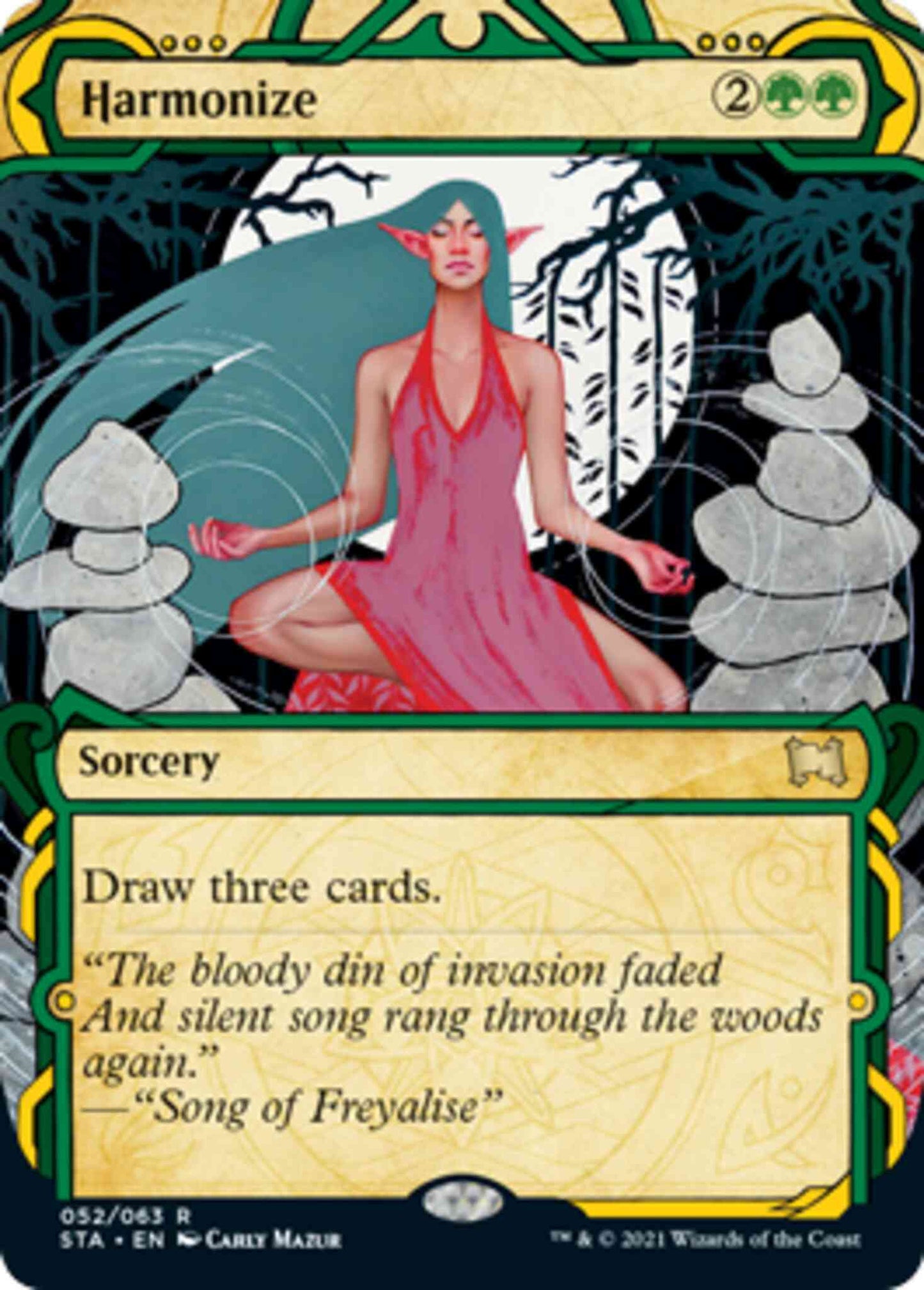 Harmonize [52] [Strixhaven Mystical Archive] [Etched Foil]