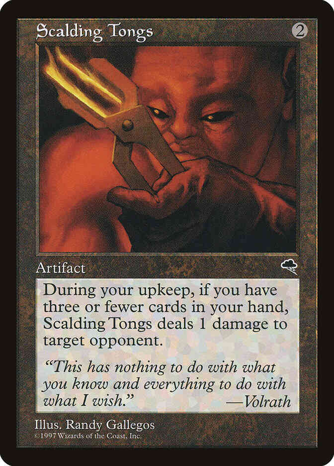 Scalding Tongs [307] [Tempest] [Non-Foil]